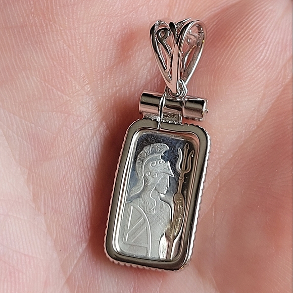 ☆ .999 Fine Silver Pendant Gladiator 1